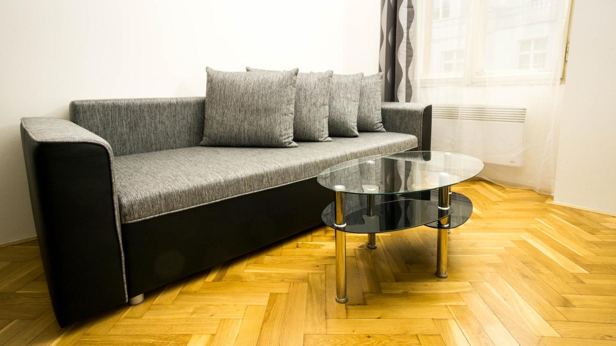 Black & White Apartment Prague By Wenceslas Square And Muzeum Rom bilde