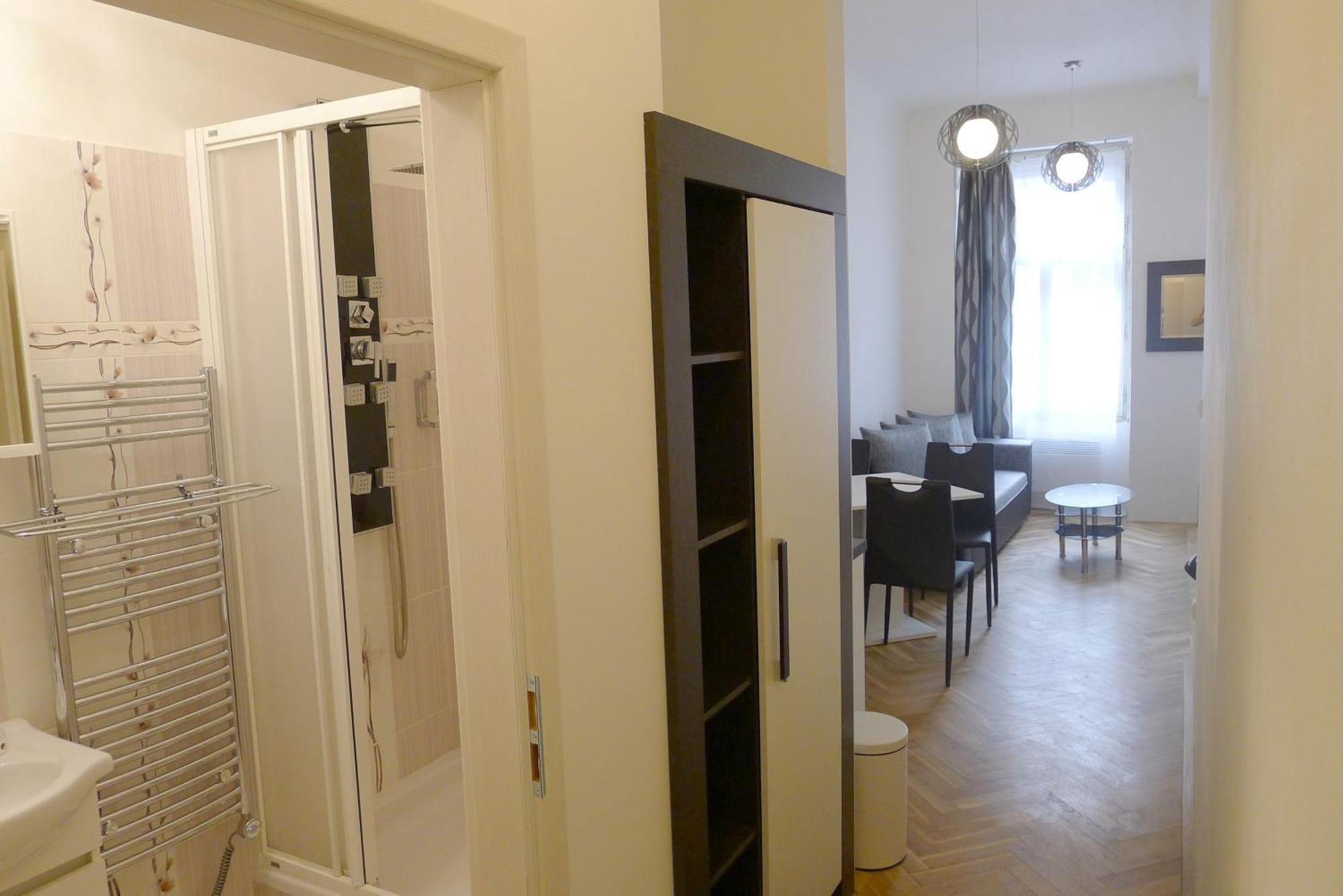 Black & White Apartment Prague By Wenceslas Square And Muzeum Eksteriør bilde