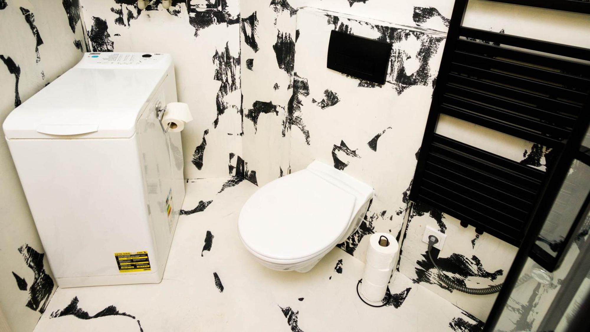 Black & White Apartment Prague By Wenceslas Square And Muzeum Eksteriør bilde