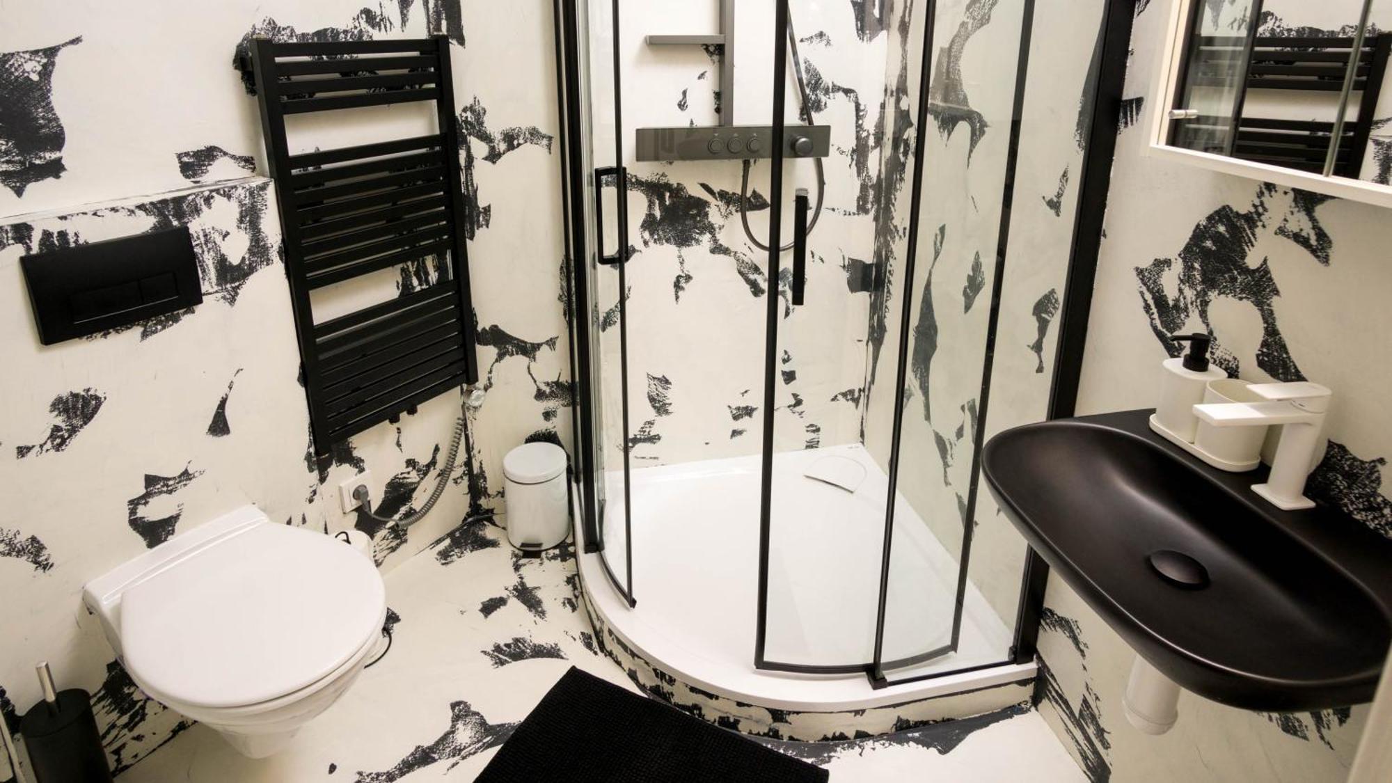 Black & White Apartment Prague By Wenceslas Square And Muzeum Eksteriør bilde