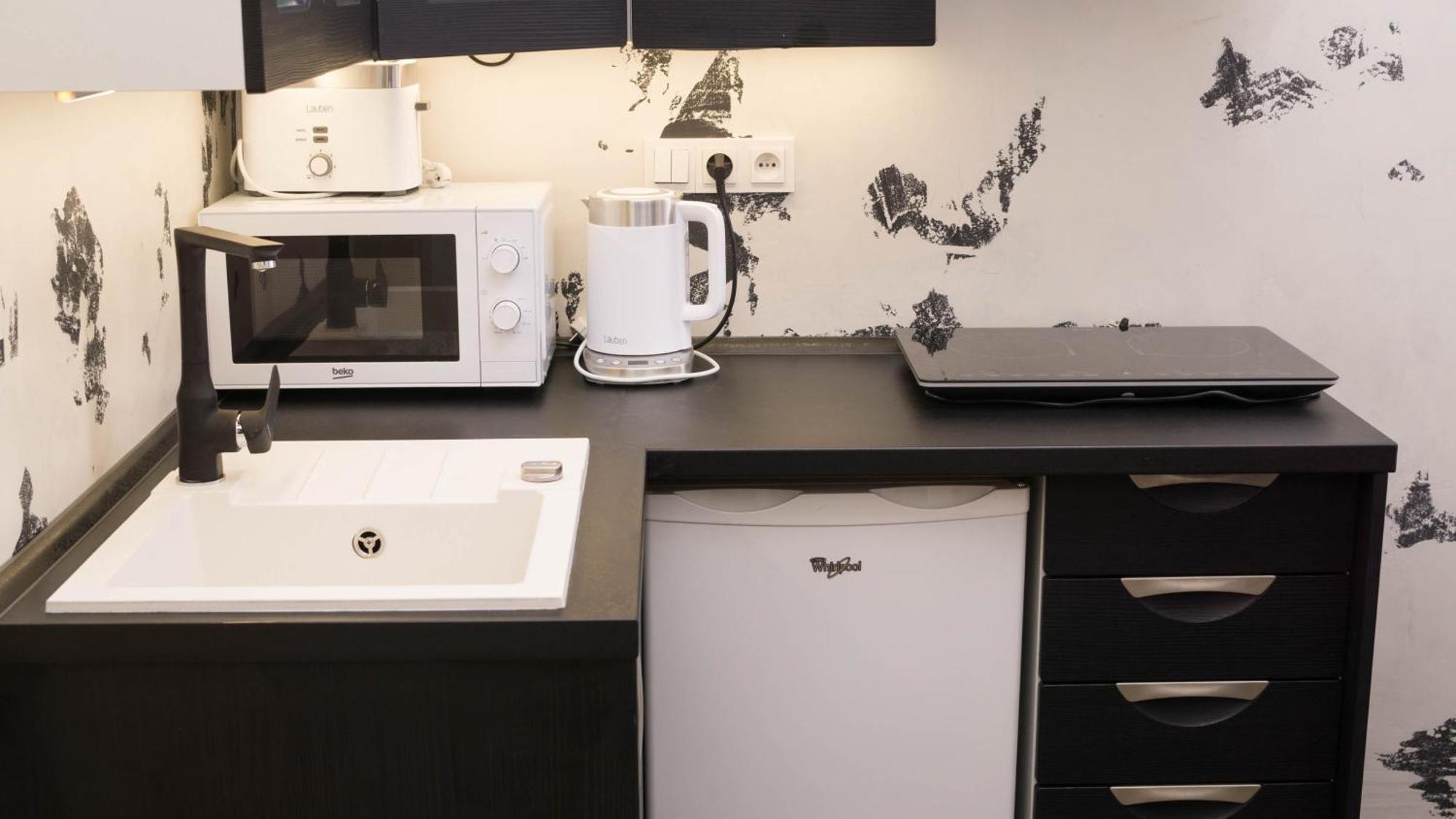 Black & White Apartment Prague By Wenceslas Square And Muzeum Eksteriør bilde